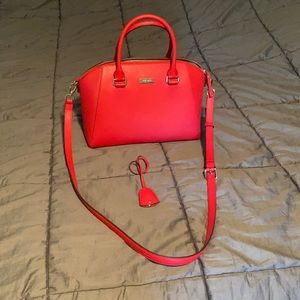 Kate Spade red leather purse